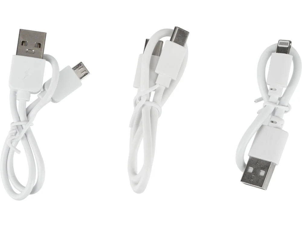 Внешний аккумулятор Powerbank C2 10000 mAh белый - фото 7