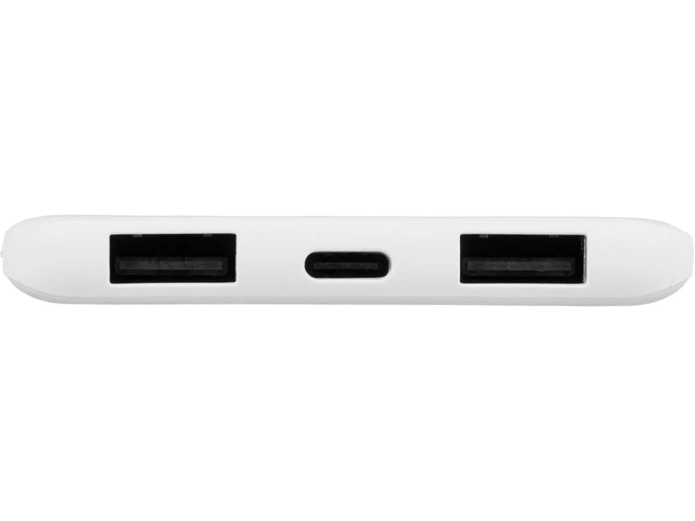 Внешний аккумулятор Powerbank C1 5000 mAh белый - фото 4
