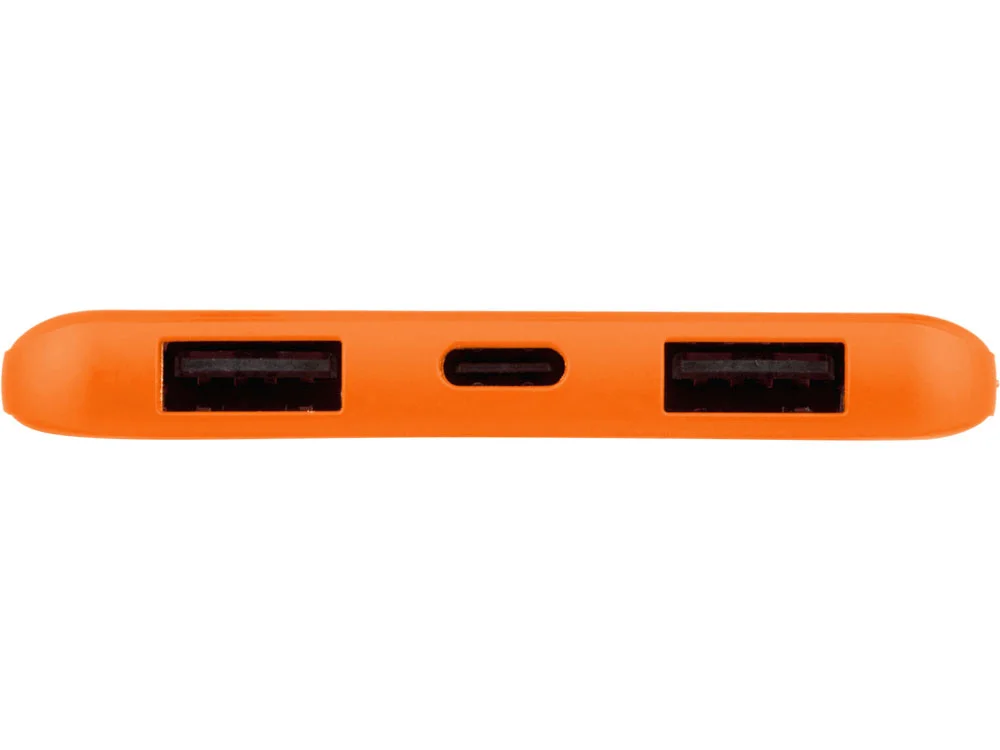 Внешний аккумулятор Powerbank C1 5000 mAh оранжевый - фото 4