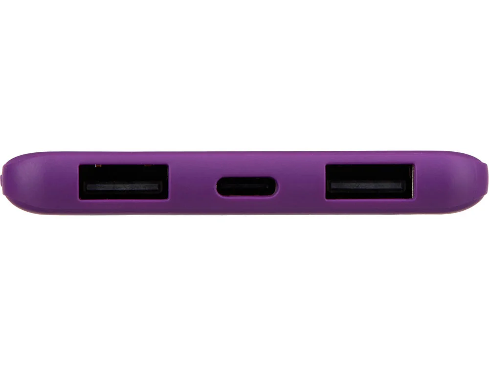 Внешний аккумулятор Powerbank C1 5000 mAh фиолетовый - фото 4