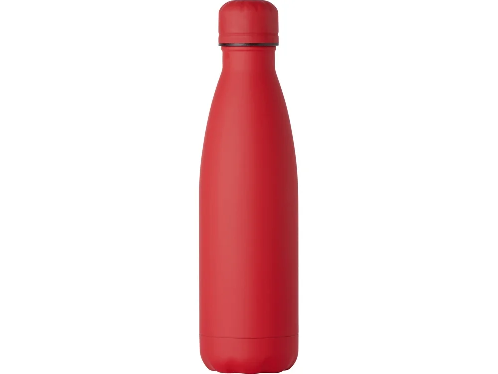 Вакуумная термобутылка Vacuum bottle C1 soft touch 500 мл красный - фото 2