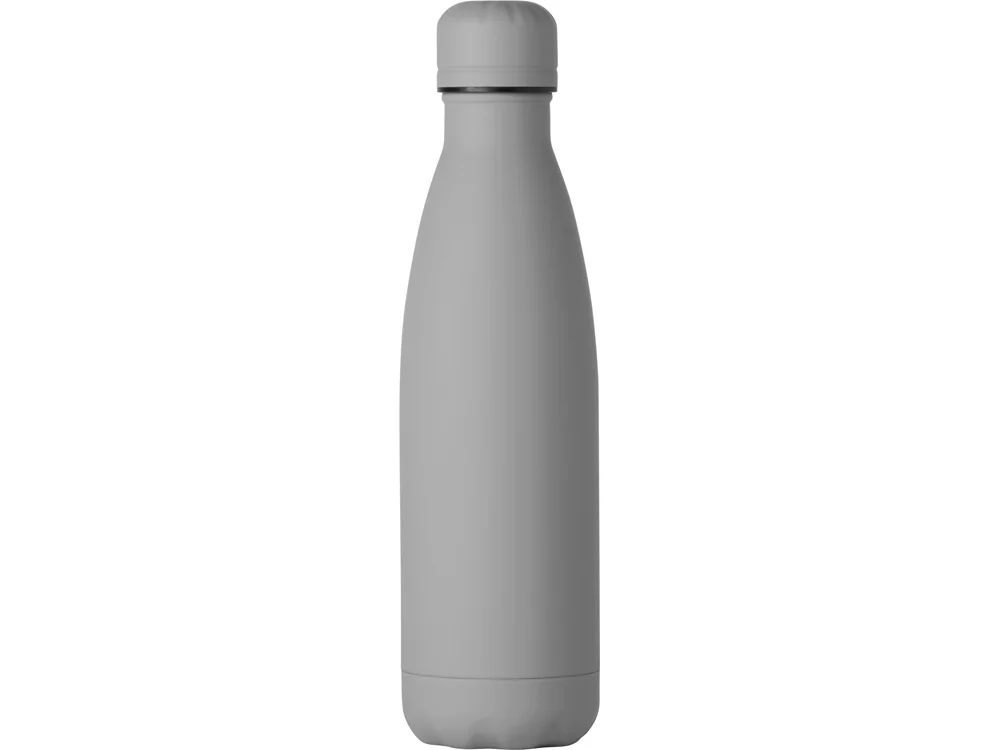 Вакуумная термобутылка Vacuum bottle C1 soft touch 500 мл серый - фото 2