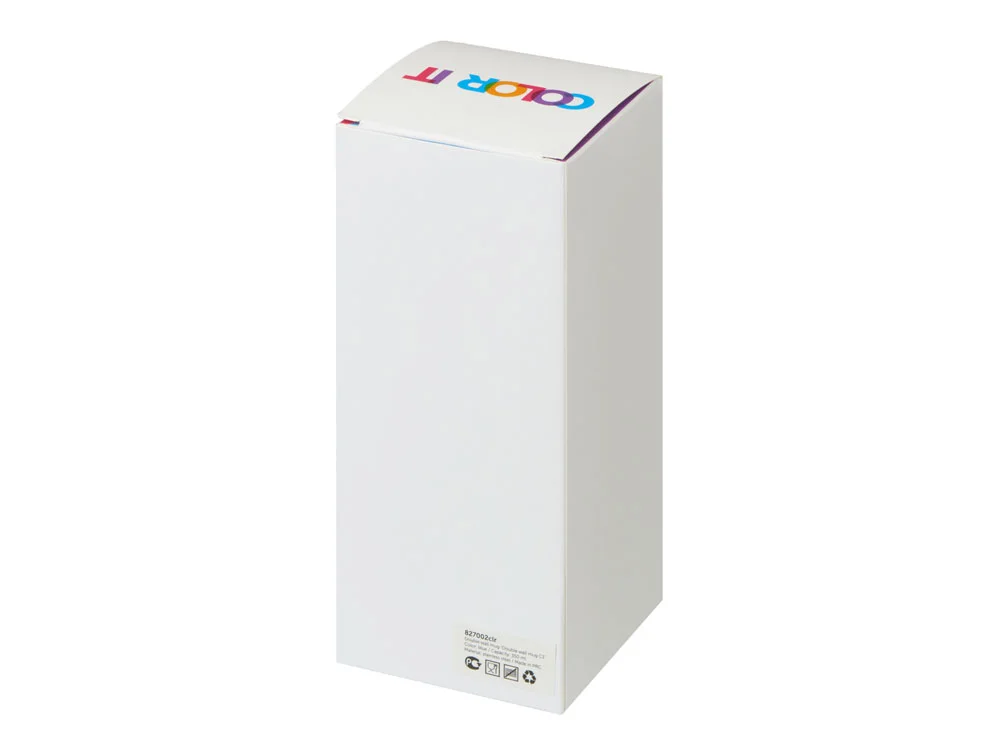 Термокружка Double wall mug С1 soft-touch 350 мл синий - фото 4