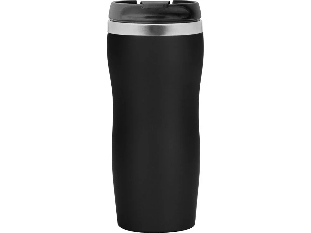 Термокружка Double wall mug С1 soft-touch 350 мл черный - фото 3