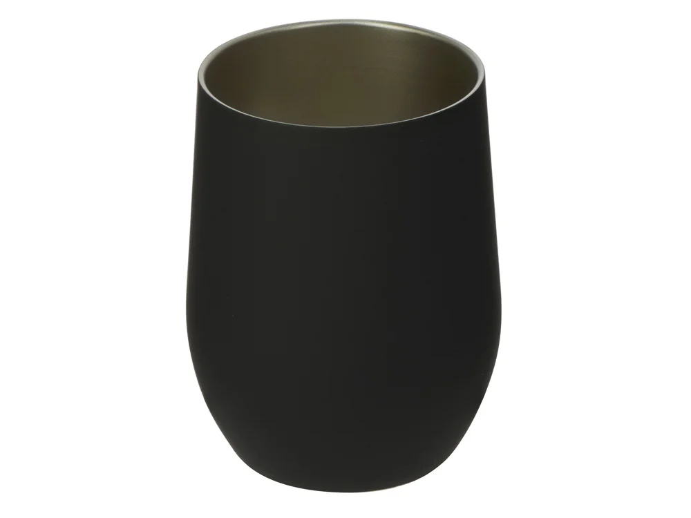 Термокружка Vacuum mug C1 soft touch 370 мл черный - фото 2