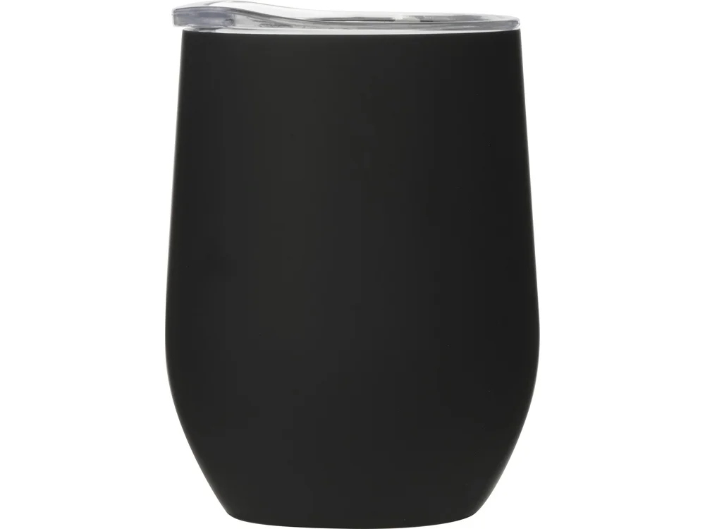 Термокружка Vacuum mug C1 soft touch 370 мл черный - фото 3