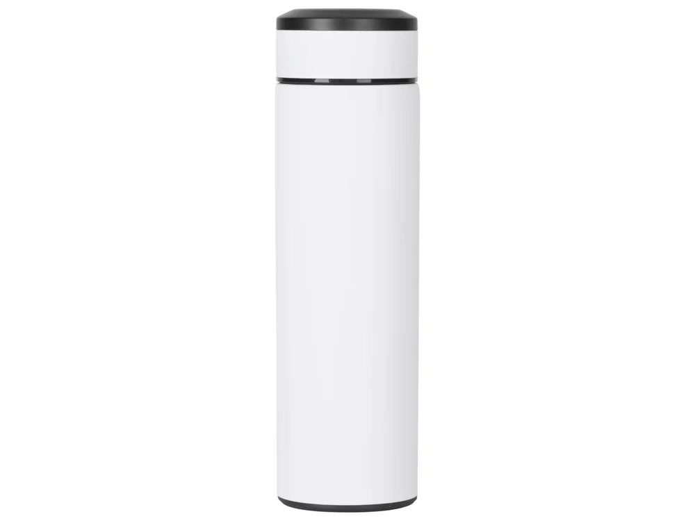 Вакуумный термос Vacuum Flask C1 soft touch 420мл белый/черный/серебристый - фото 3