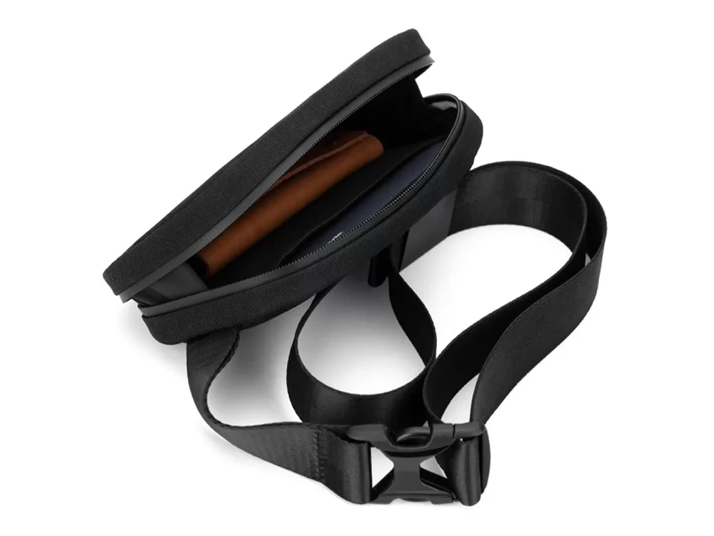 Маленькая сумка Тек черный - фото 4