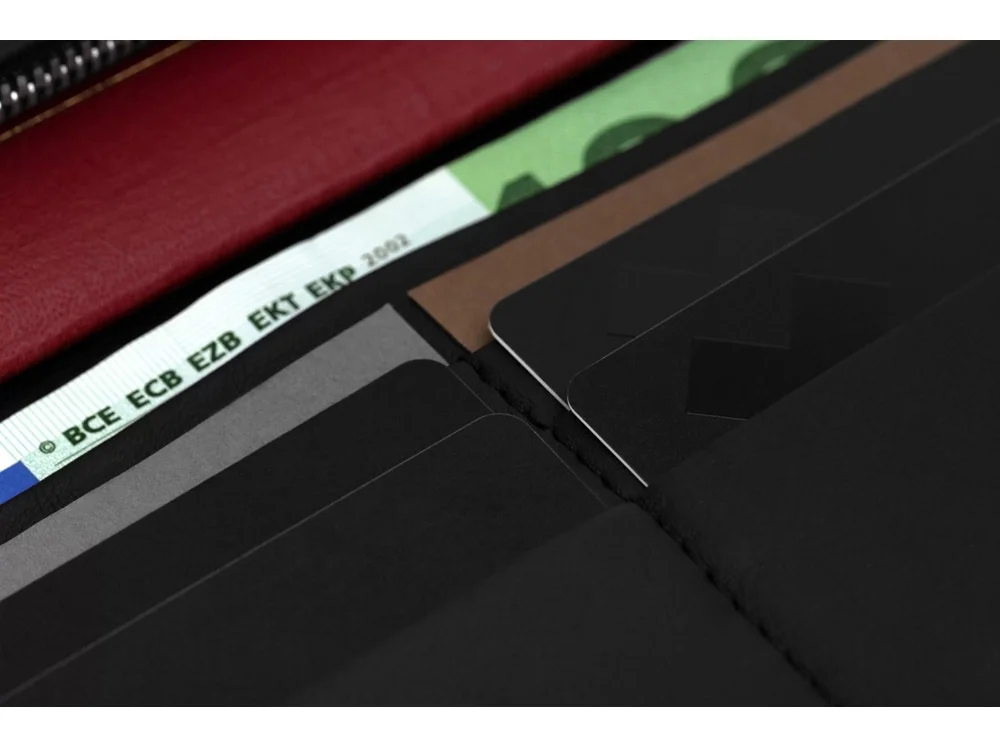 Бумажник «Клайд», черный - фото 5