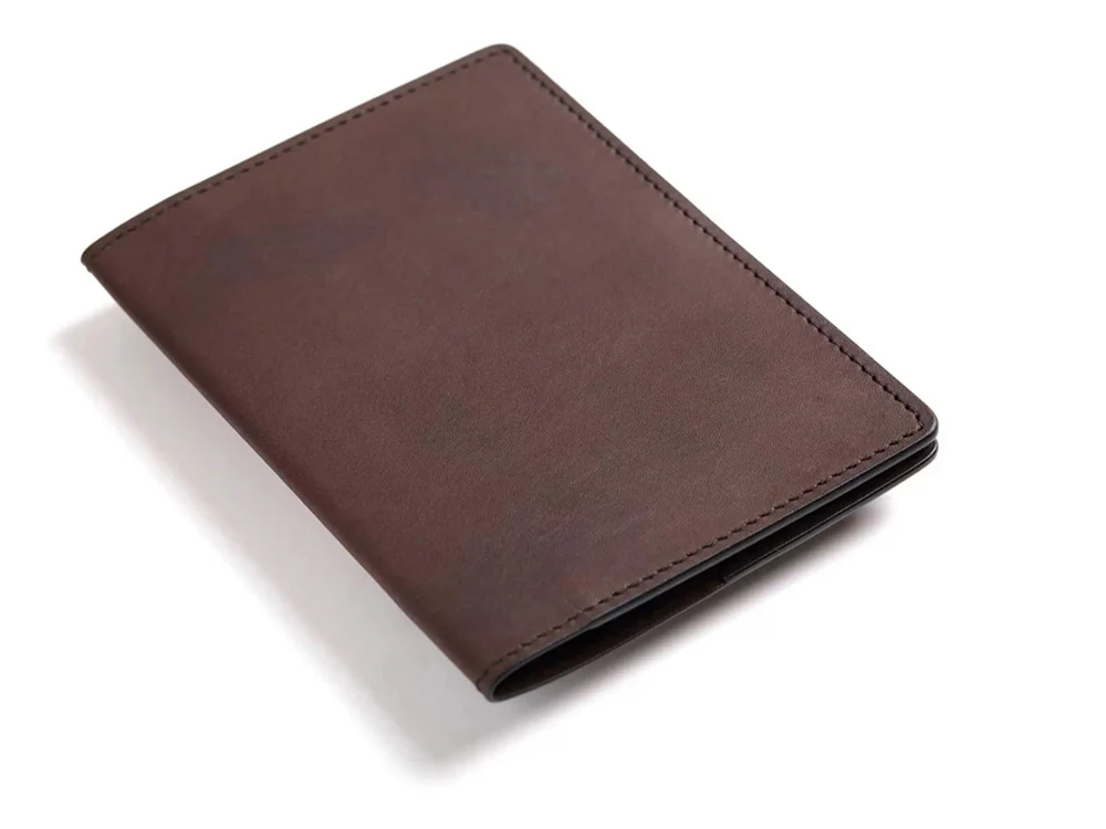 Обложка для паспорта «Нит», коричневый