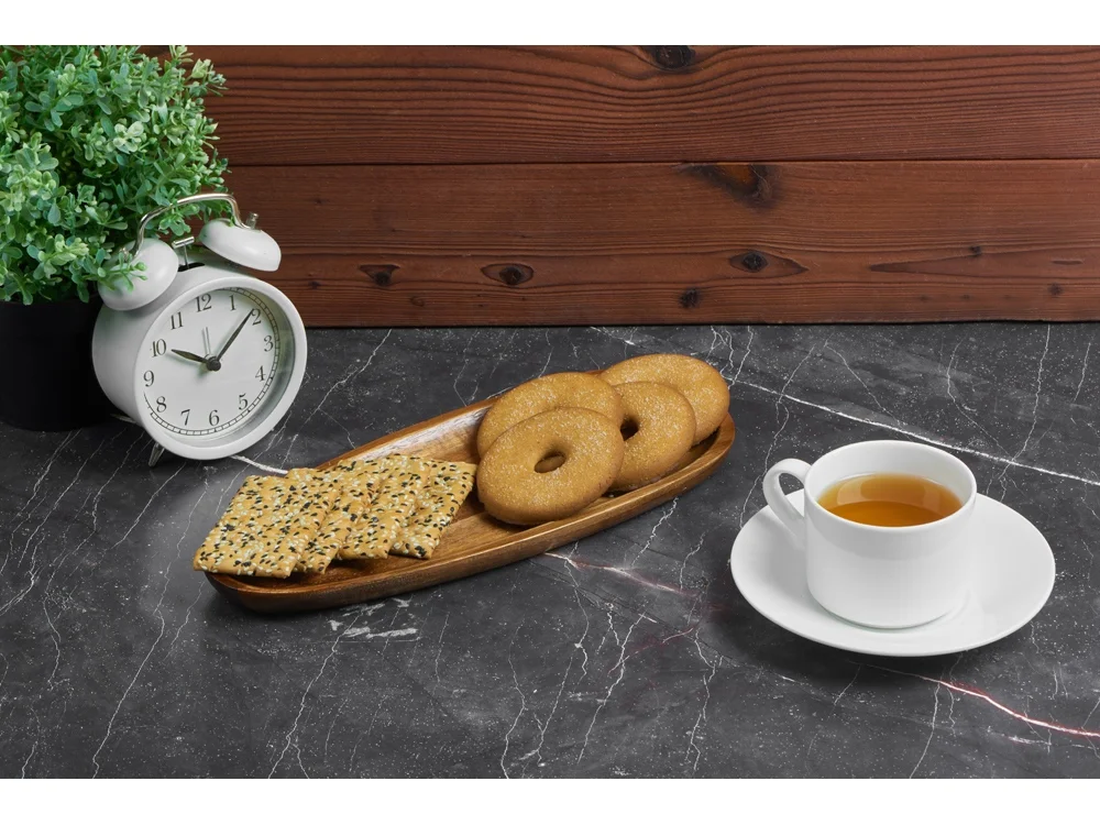 Блюдо сервировочное из акации «Norb», натуральный коричневый - фото 5