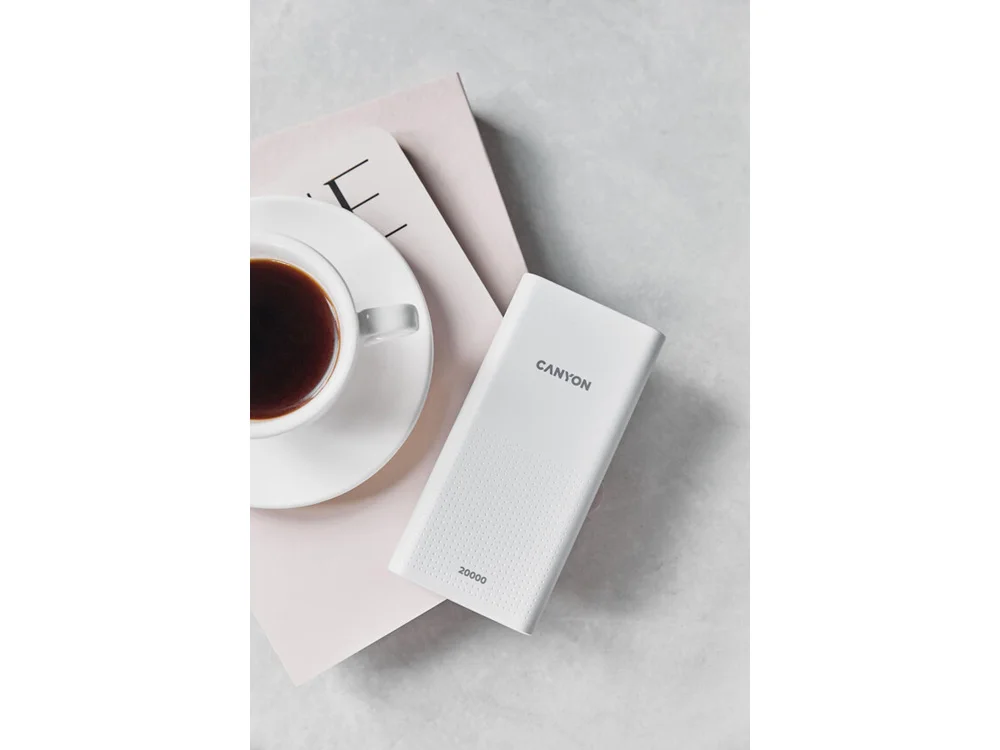 Внешний аккумулятор PB-2001 20000 mAh белый - фото 3