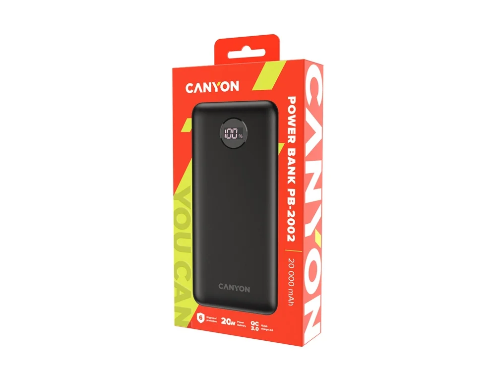 Внешний аккумулятор PB-2002 20000 mAh черный - фото 4