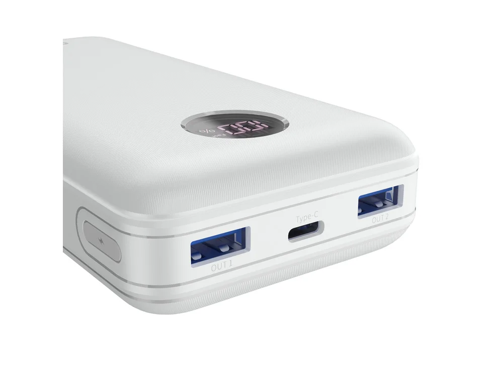 Внешний аккумулятор PB-2002 20000 mAh белый - фото 3