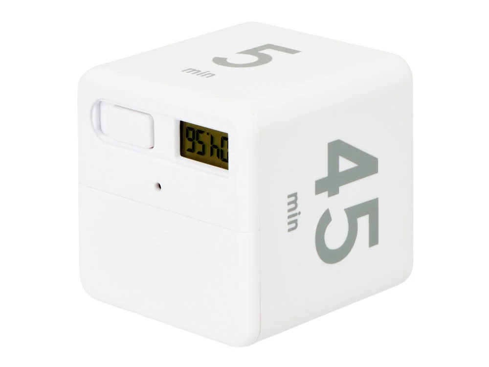 Таймер «Time Capsule» софт-тач, белый - фото 3