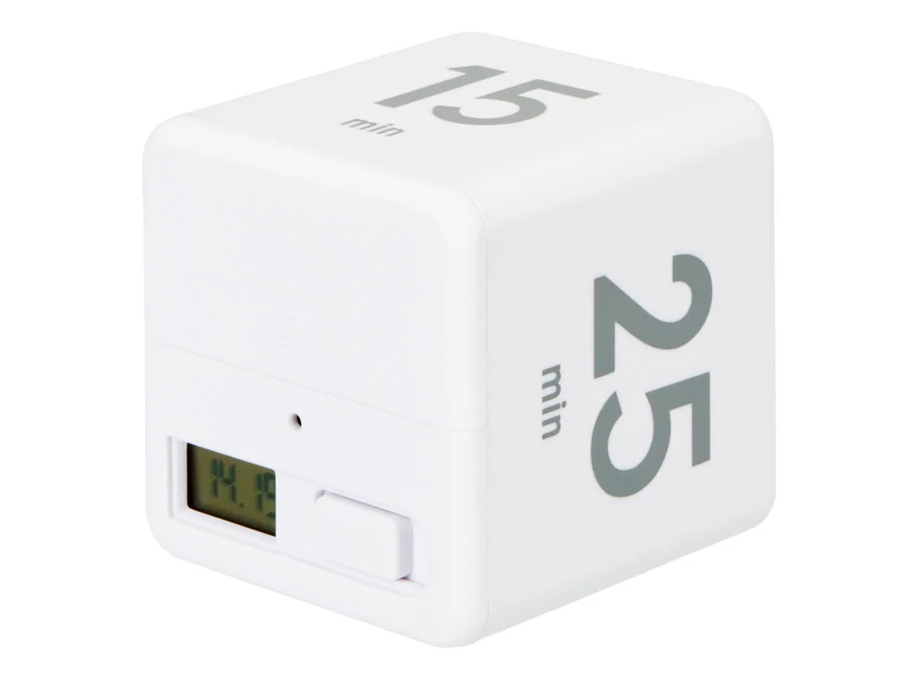 Таймер «Time Capsule» софт-тач, белый - фото 4