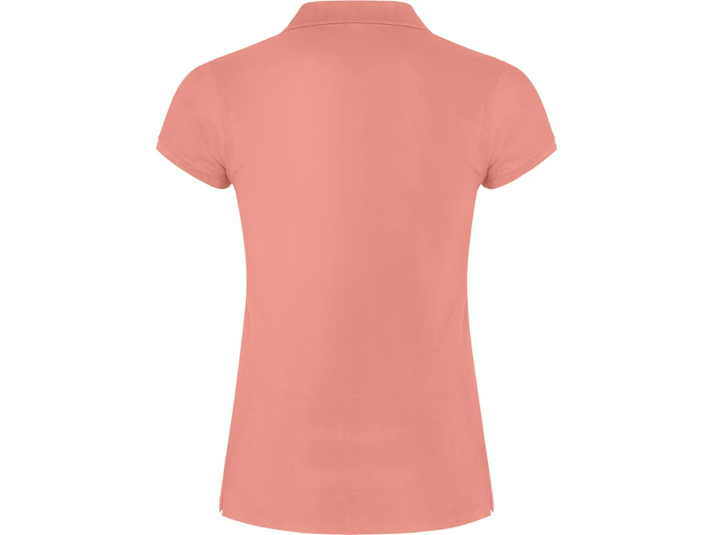 Рубашка поло Star женская оранжевая глина L - фото 2