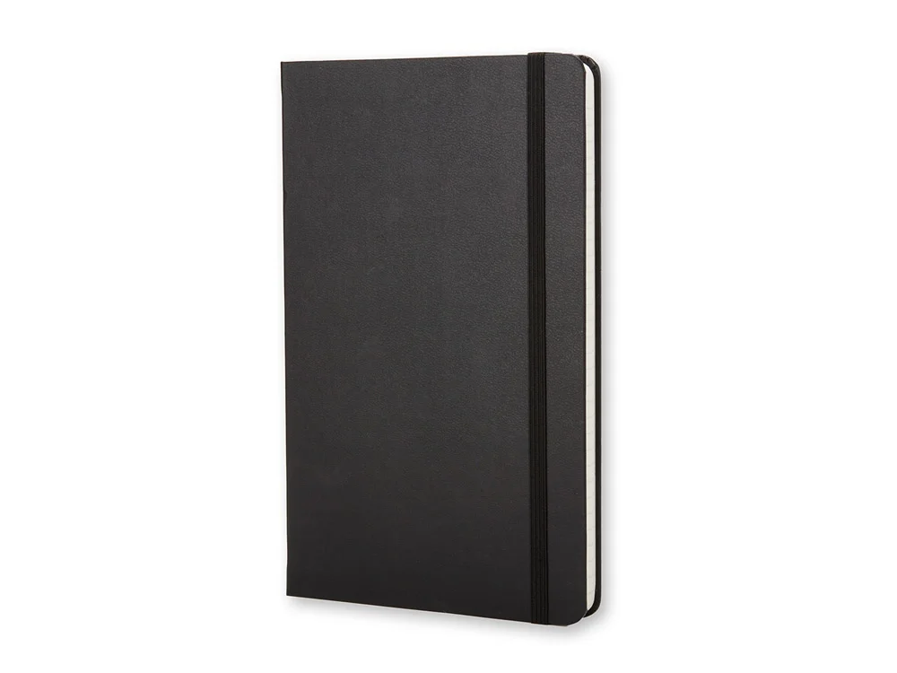 Записная книжка А5 Large Classic в линейку черный A5 - фото 4