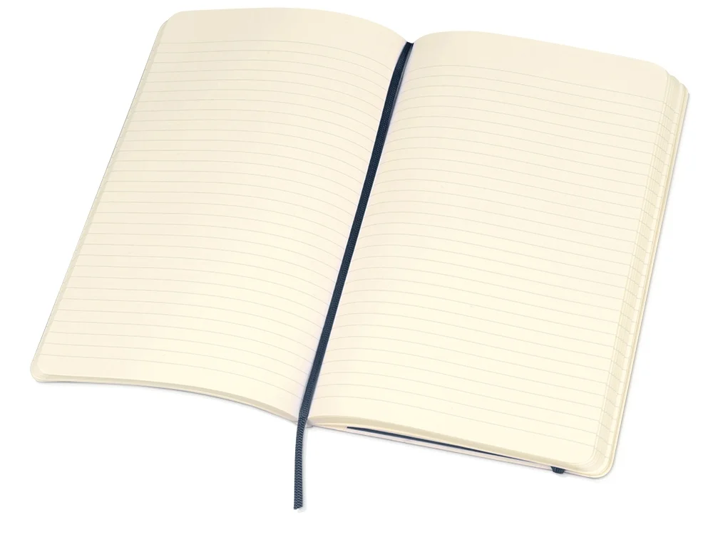 Записная книжка А5 Large Classic Soft в линейку синий A5 - фото 2