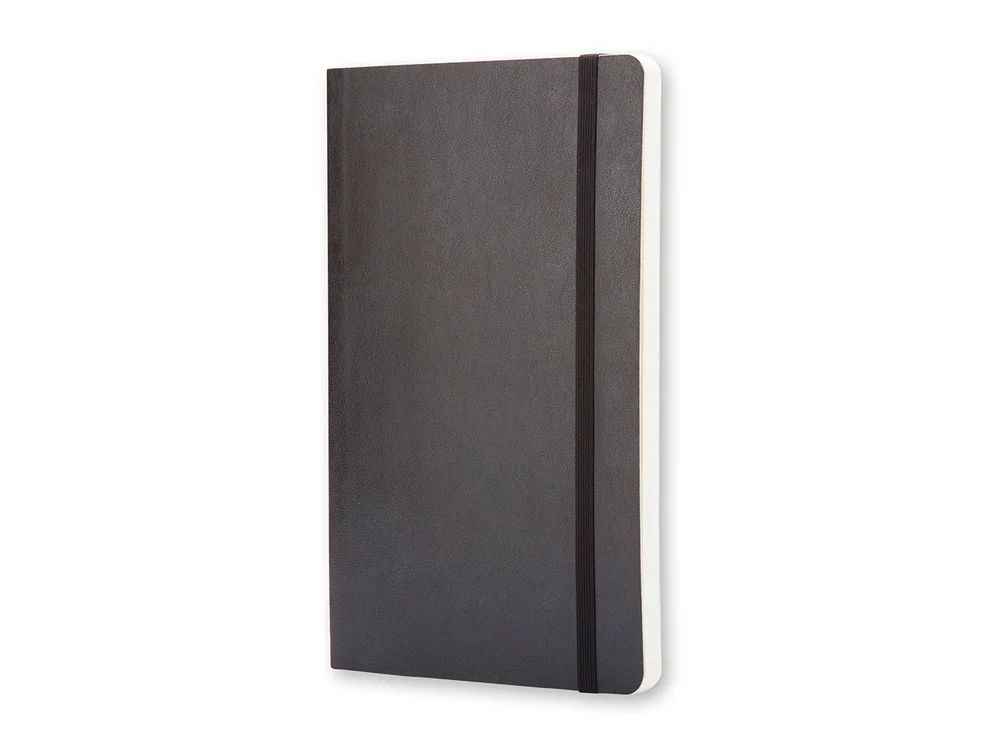 Записная книжка А5 Large Classic Soft в линейку черный - фото 5