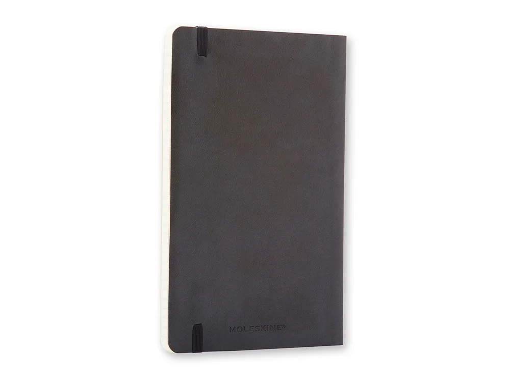 Записная книжка А5 Large Classic Soft в линейку черный - фото 6