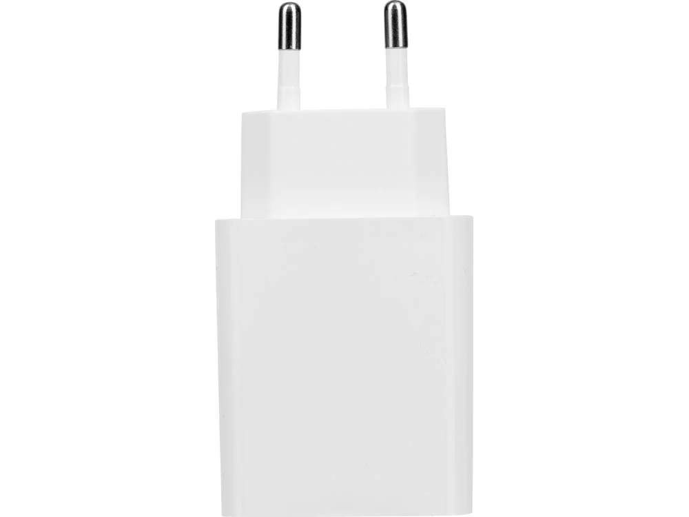 Сетевое зарядное устройство c выходами USB-A и USB-C «Recharger», 10 Вт, белый - фото 2