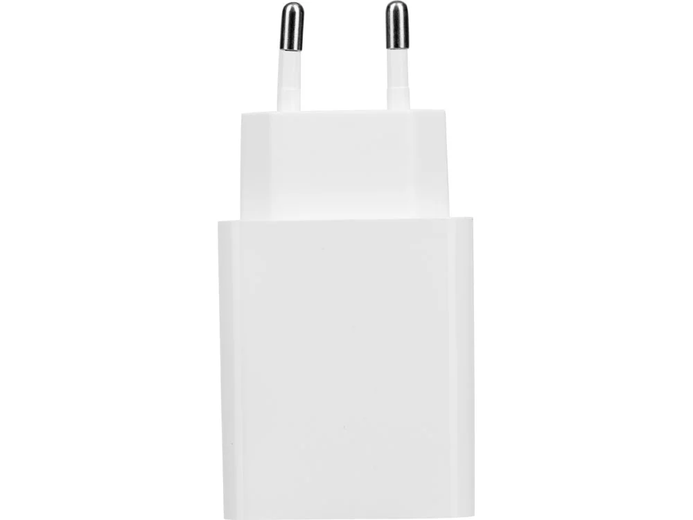 Сетевое зарядное устройство c выходами USB-A и USB-C и быстрой зарядкой QC/PD Recharger Pro 30 Вт белый - фото 2