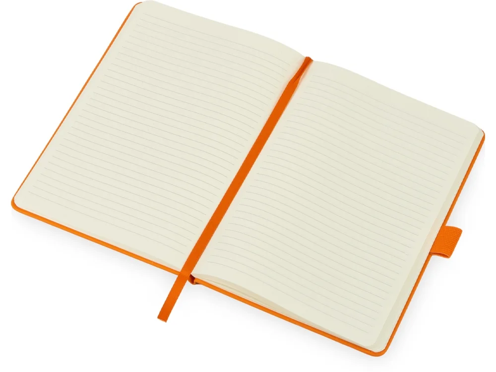 Блокнот А5 в твердой обложке Vision 2.0 soft-touch оранжевый А5 - фото 3