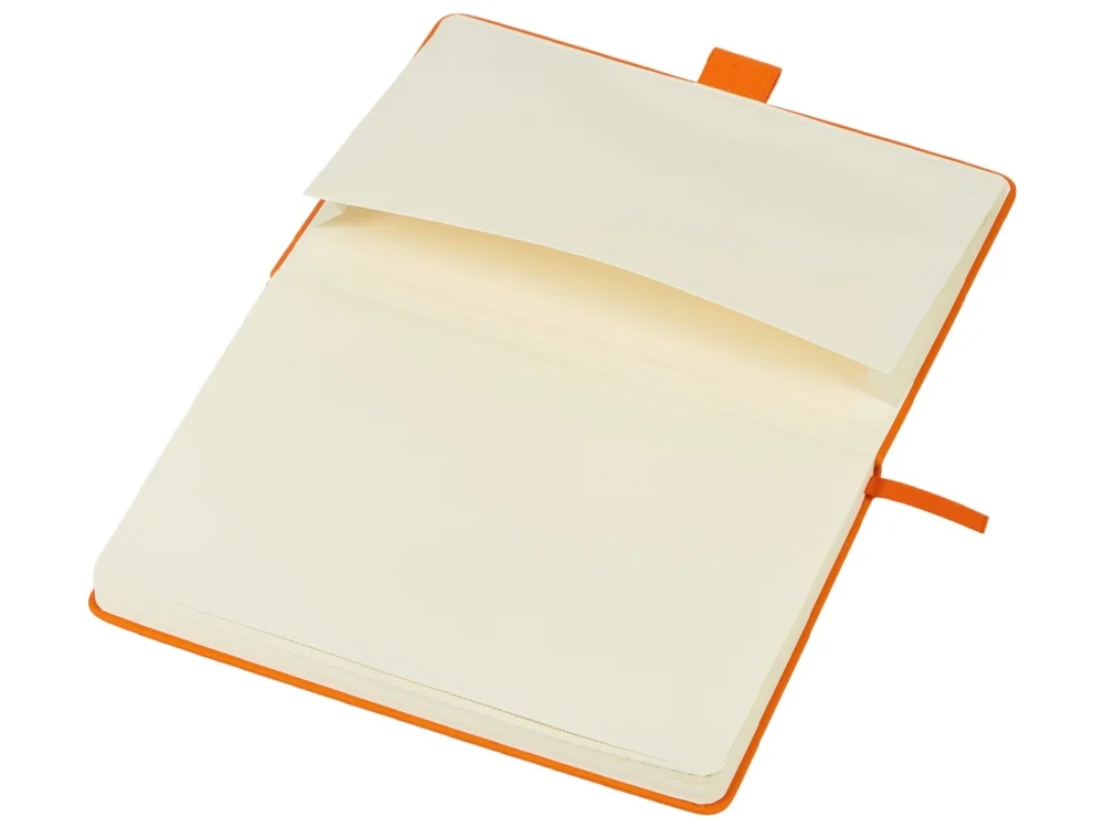 Блокнот А5 в твердой обложке Vision 2.0 soft-touch оранжевый А5 - фото 6