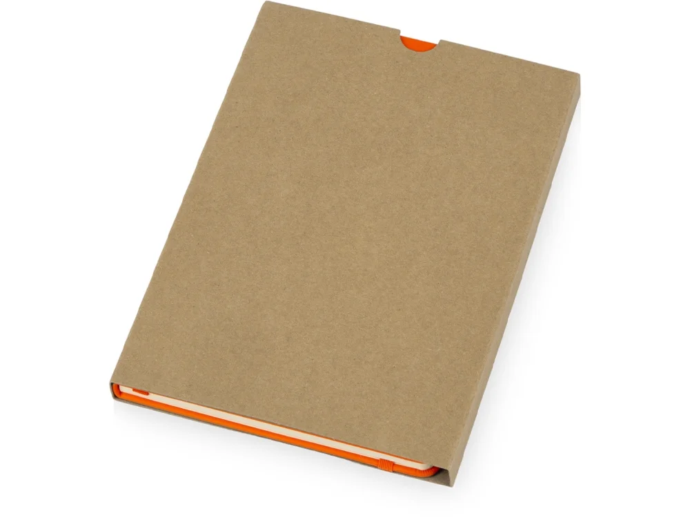 Блокнот А5 в твердой обложке Vision 2.0 soft-touch оранжевый А5 - фото 7
