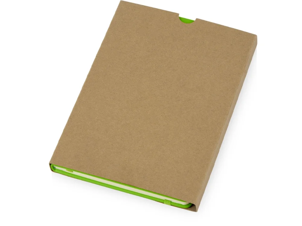 Блокнот А5 в твердой обложке «Vision 2.0» soft-touch, зеленое яблоко, А5 - фото 7