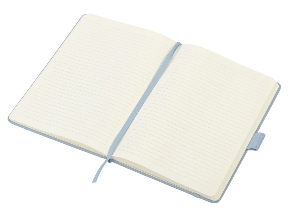 Блокнот А5 в твердой обложке Vision 2.0 soft-touch голубой А5 - фото 3
