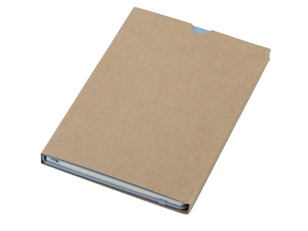 Блокнот А5 в твердой обложке Vision 2.0 soft-touch голубой А5 - фото 7