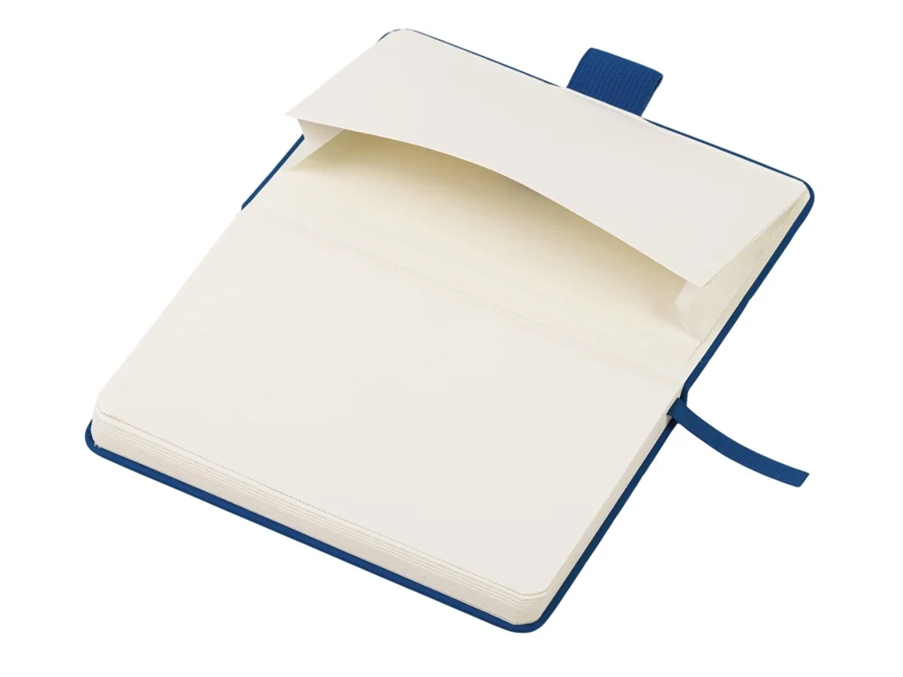 Блокнот А6 в твердой обложке Vision 2.0 soft-touch синий А6 - фото 5