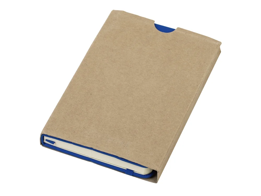 Блокнот А6 в твердой обложке Vision 2.0 soft-touch синий А6 - фото 6