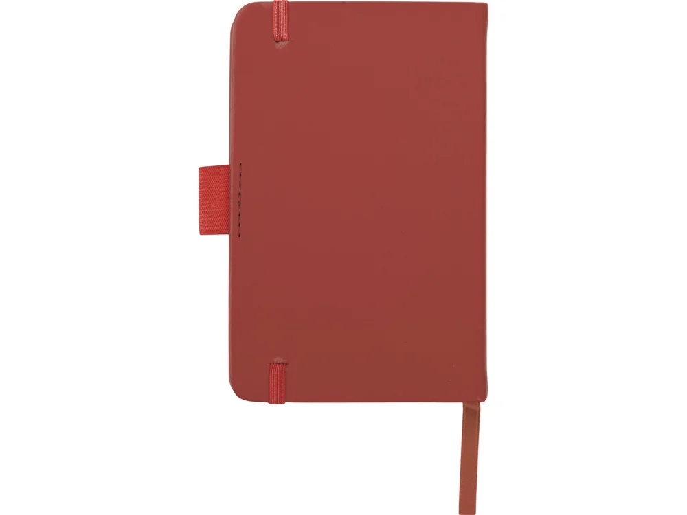 Блокнот А6 в твердой обложке «Vision 2.0» soft-touch, красный, А6 - фото 4