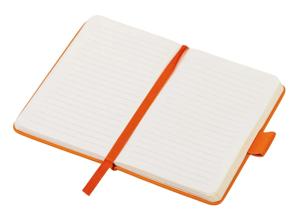 Блокнот А6 в твердой обложке Vision 2.0 soft-touch оранжевый А6 - фото 2