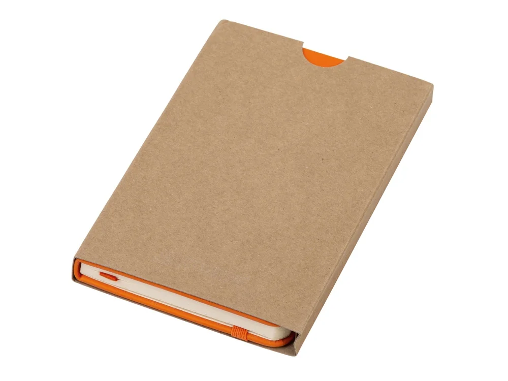 Блокнот А6 в твердой обложке Vision 2.0 soft-touch оранжевый А6 - фото 6