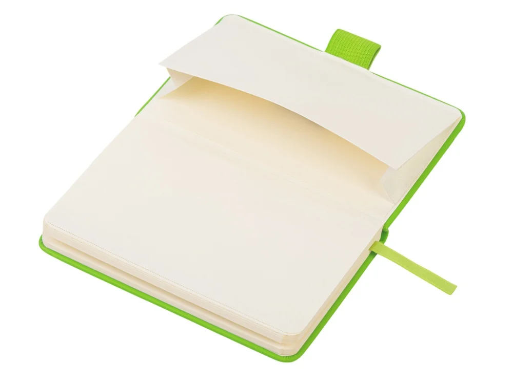 Блокнот А6 в твердой обложке Vision 2.0 soft-touch зеленое яблоко А6 - фото 5