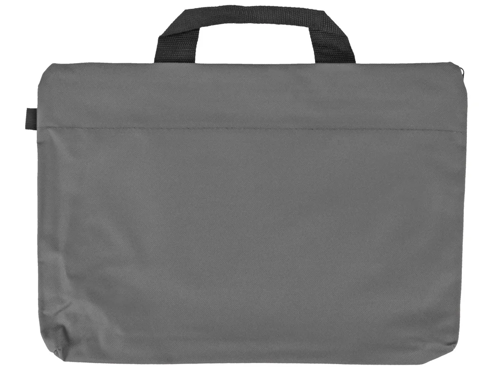 Сумка для конференций Lando серый/черный - фото 4