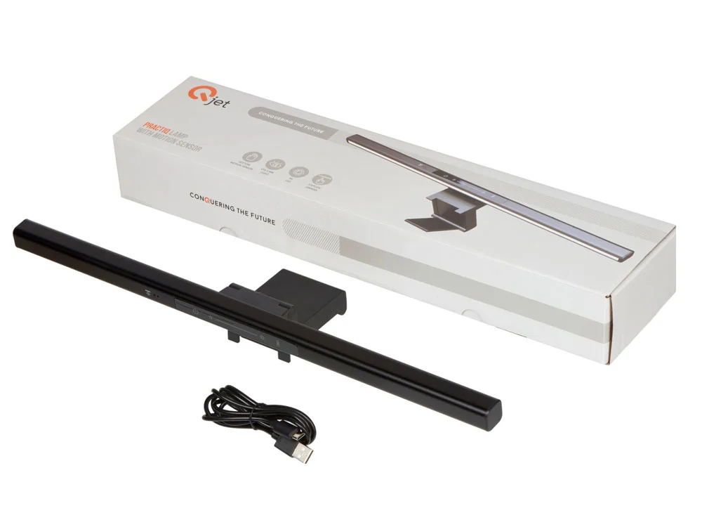 Лампа для монитора «PractIQ» с управлением жестами, 66 LED, металл - фото 11