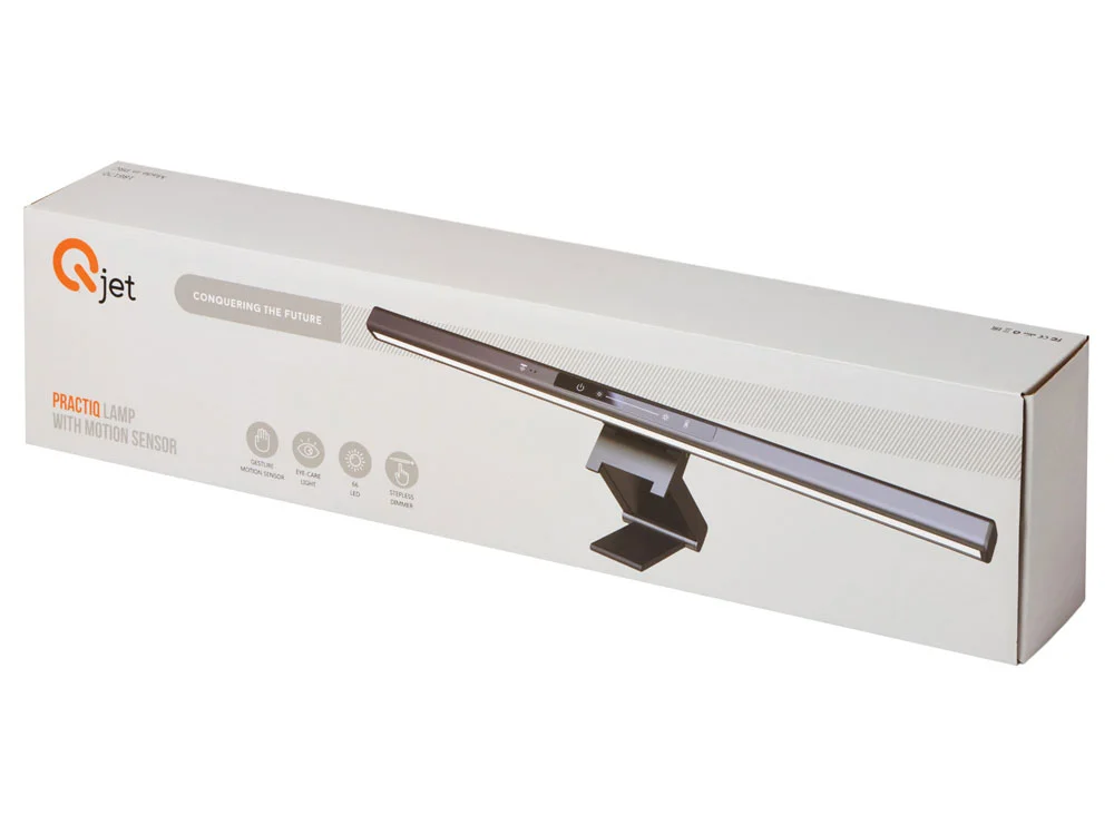 Лампа для монитора «PractIQ» с управлением жестами, 66 LED, металл - фото 12