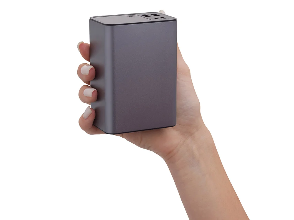 Внешний аккумулятор для ноутбуков EpIQ 100 Вт 30000 mAh темно-серый - фото 12
