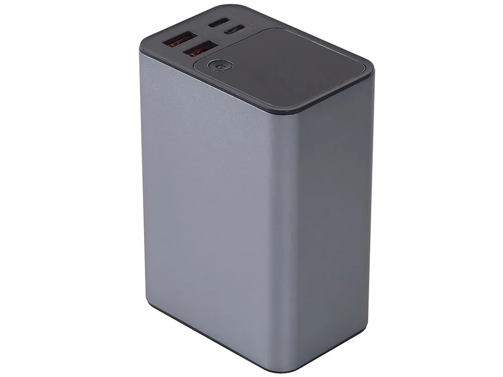 Внешний аккумулятор для ноутбуков EpIQ 100 Вт 30000 mAh темно-серый - фото 2