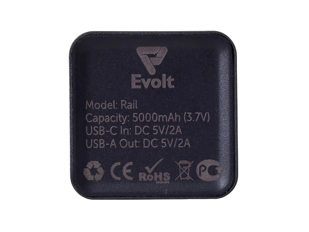 Внешний аккумулятор Rail c дисплеем 5000 mAh черный - фото 7