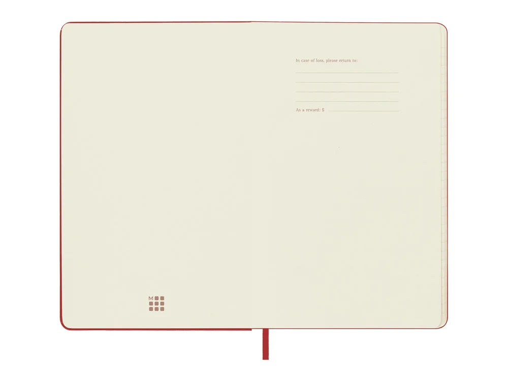 Записная книжка датированная А5 Large Classic на 2024 г. красный - фото 2