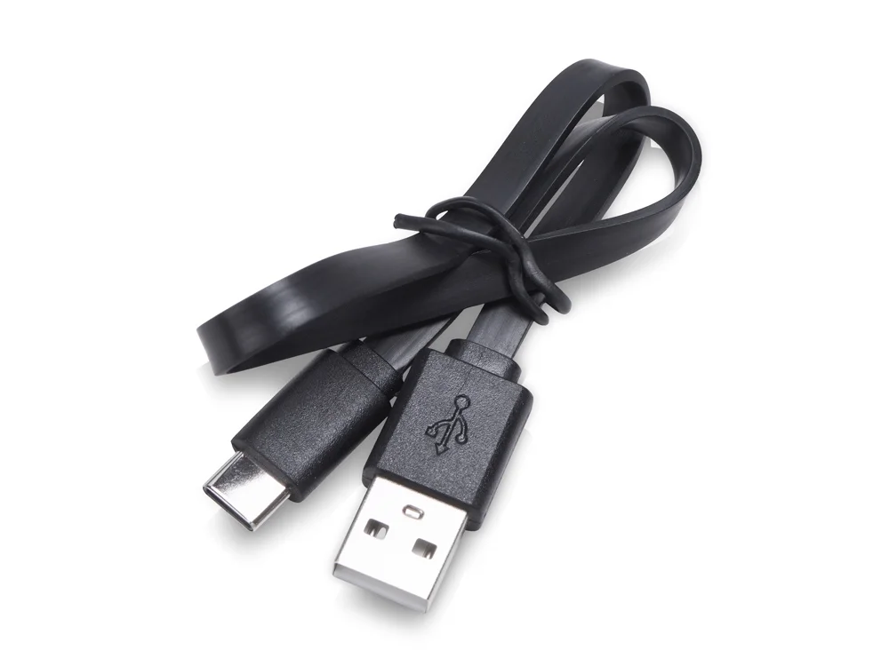 Кабель USB 2.0 A- USB Type-C черный - фото 1