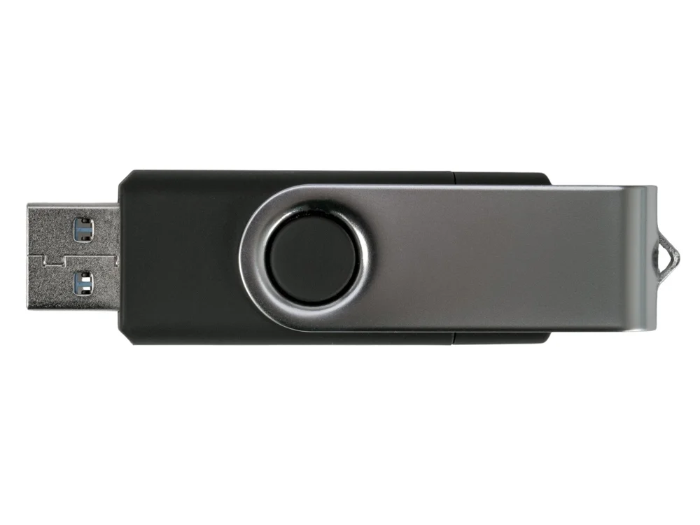 USB3.0/USB Type-C флешка на 32 Гб Квебек C черный 32Gb - фото 5