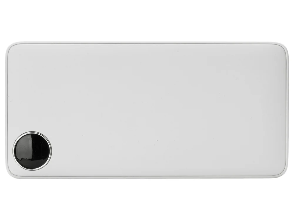 Внешний аккумулятор Mild soft-touch 10 000 mAh белый - фото 3