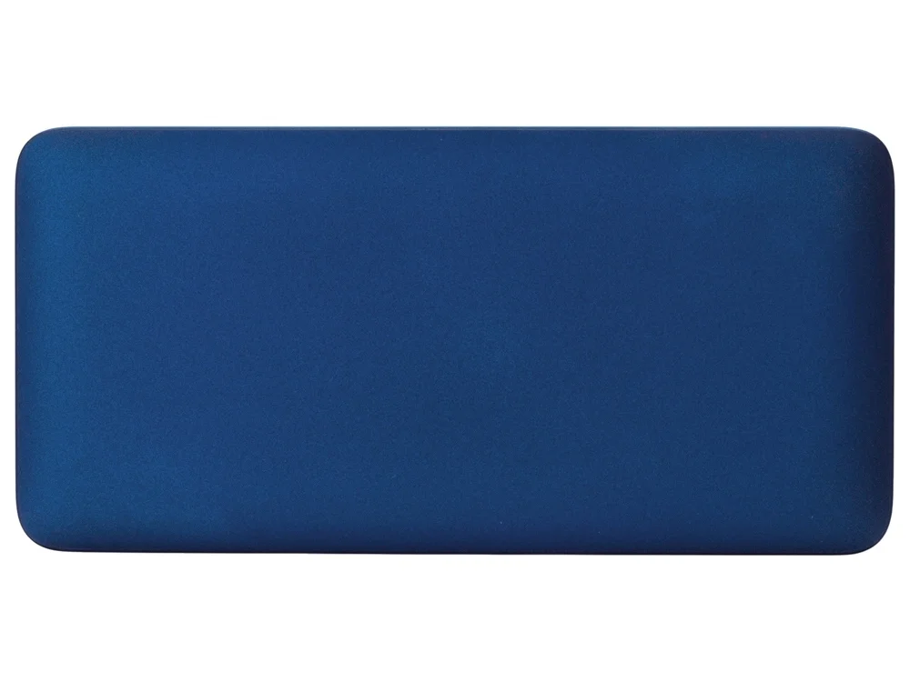 Внешний аккумулятор Mild металлик soft-touch 10 000 mAh синий - фото 4